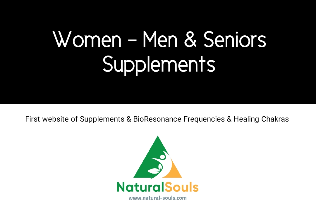 Women - Men & Seniors Supplements